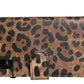 Flip Cover Brown Leopard Crystal iPhone X - XS Case