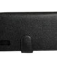 Case Flip Cover Black Calf Leather iPhone X - XS Phone