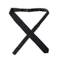 Dark Blue Solid 100% Silk Adjustable Men Necktie Tie