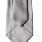 Gray Satin 100% Silk Adjustable Men Tied Necktie Tie