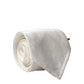 White Solid Silk Blend Adjustable Men Tied Necktie Tie