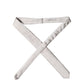 Light Gray Silk Satin Wide Adjustable Men Necktie Tie