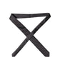 Black Solid 100% Silk Adjustable Men Tied Necktie Tie