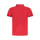 Red Cotton Men Polo