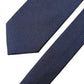 Navy Blue Solid 100% Silk Adjustable Men Necktie Tie