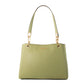 Bicolor Leather Handbag