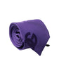 Purple DG Logo Monogram Silk Adjustable Men Necktie Tie