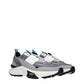 Gray Fabric Athletic Sneakers