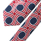 Multicolor Patterned Silk Adjustable Men Tied Necktie Tie