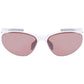 White Injected Sunglasses