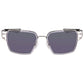 Gray Metal Sunglasses