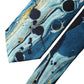 Multicolor Abstract Silk Adjustable Men Tied Necktie Tie