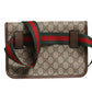 Supreme Monogram Neo Vintage Web Belt Bag Brown