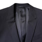 Blazer MARTINI Dark Blue Wool SingleBreasted Blazer