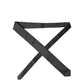 Black Geometric Silk Adjustable Men Tied Necktie Tie