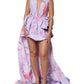 Multicolor Floral Runway Maxi Dress