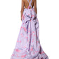 Multicolor Floral Runway Maxi Dress
