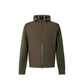 Bicolor Cotton Shell Jacket