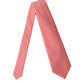 Coral Pink Polyester Adjustable Women Tied Necktie Tie