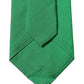 Green Solid Silk Cotton Adjustable Women Necktie Tie