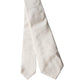 Off White Solid Silk Adjustable Women Tied Necktie Tie