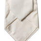 Off White Solid Silk Adjustable Women Tied Necktie Tie