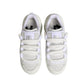 White Calfskin Leather Low Top Sneakers Shoes