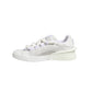 White Calfskin Leather Low Top Sneakers Shoes