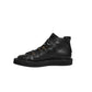 Black Leather Lace Up Men Ankle Boots Shoes