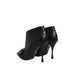 Black Devotion Quilted Buckled Boots Shoes
