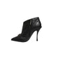 Black Devotion Quilted Buckled Boots Shoes