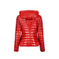 Multicolor Polyamide Full-Length Jacket