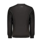 Black Cotton Men's Sweatshirt