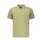 Green Cotton Men's Polo