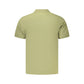 Green Cotton Men's Polo