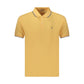 Orange Cotton Men's Polo Shirt
