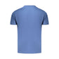 Blue Cotton Men's T-Shirt