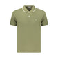 Green Cotton Men's Polo