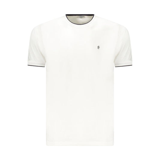 White Cotton Men's T-Shirt