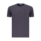 Blue Cotton Men's T-Shirt