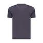 Blue Cotton Men's T-Shirt