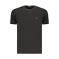 Black Cotton Men's T-Shirt