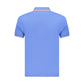 Blue Cotton Men's Polo Shirt
