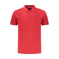 Red Cotton Men's Polo