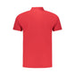 Red Cotton Men's Polo