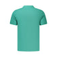 Green Cotton Men's Polo