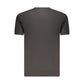 Black Cotton Men's T-Shirt