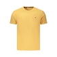 Orange Cotton Mens T-Shirt