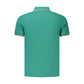 Green Cotton Men's Polo Shirt