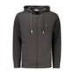 Black Cotton Mens Sweatshirt